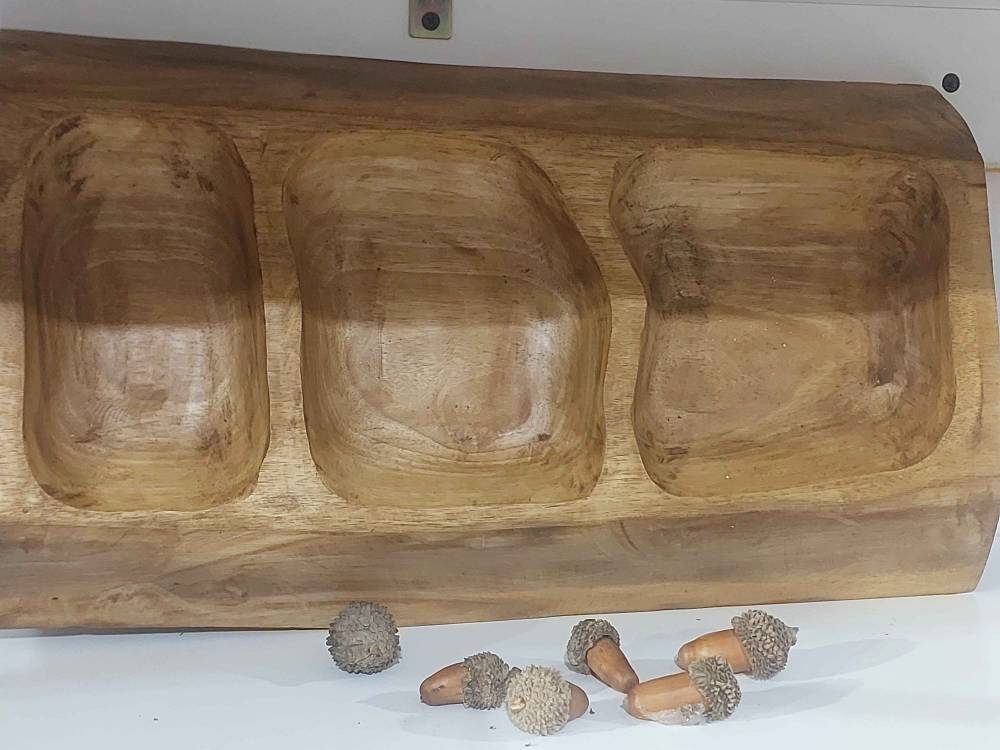 اردو خوری با چوب گردو دست ساز